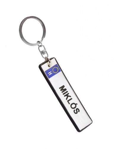 724330 RUBBER KEYRING MIKLÓS