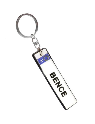 724338 RUBBER KEYRING BENCE