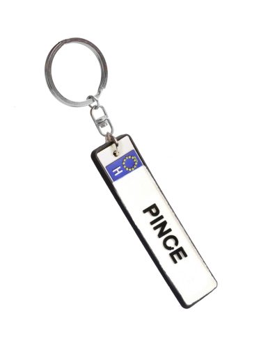 724358 RUBBER KEYRING PINCE