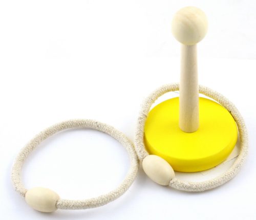 727275 WOODEN RING TOSS GAME