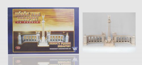 727954 WOODCRAFT CONSTRUCTION KIT, BUDAPEST - HEROES' SQUARE