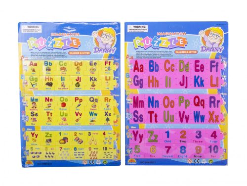 IMAGINATION DANNY PUZZLE, ENGLISH WORDS AND NUMBERS