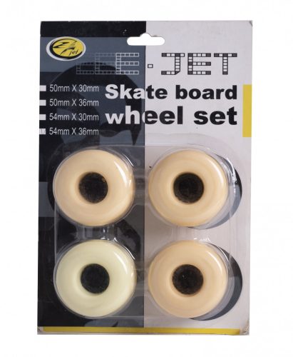 730310 SKATE BOARD PU WHEEL, SET OF 4