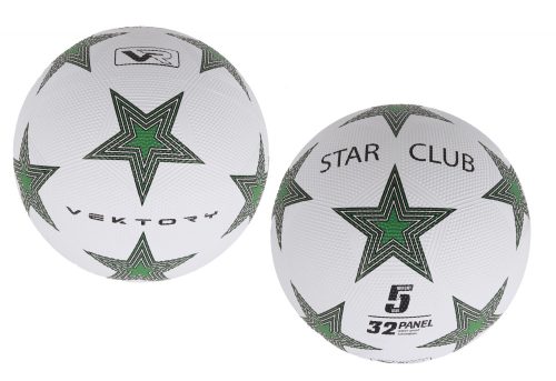 735950 FOOTBALL WITH STARS GREEN