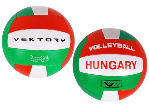 735960 WALEYBALL  HUNGARY SIGN, RED/WHITE/GREEN