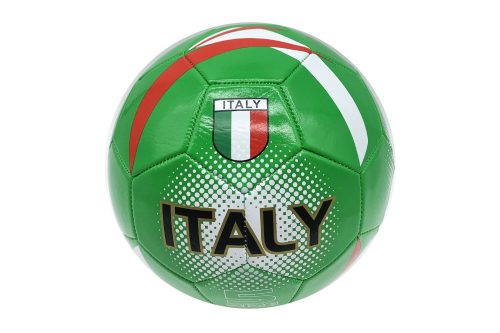 735969 FOOTBALL ITALY SIGN, SHINY, GREEN/WHITE/RED, PROFESSIONAL