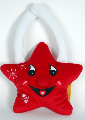RADIO/PLUSH RED STAR
