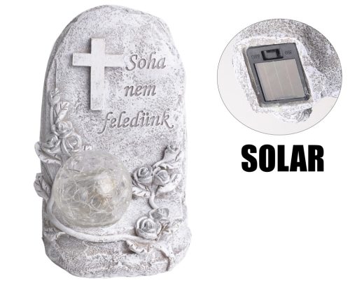 P.SOLAR SÍRKŐ+KERESZT 10*17