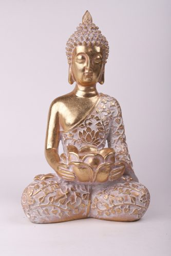 K046800 P.BUDDHA ÜLŐ ARANY    18*30