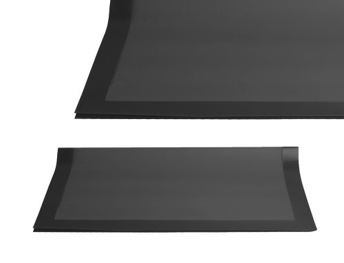 K063100 PLASTIC WRAPPING SHEET, SET OF 20, CONTOUR, BLACK