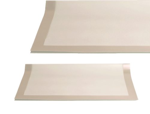 PLASTIC WRAPPING SHEET, SET OF 20, CONTOUR, BEIGE