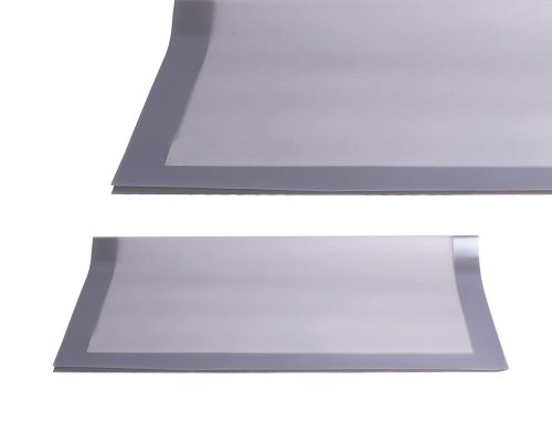 K063108 PLASTIC WRAPPING SHEET, SET OF 20, CONTOUR, GRAY