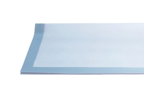 PLASTIC WRAPPING SHEET, SET OF 20, CONTOUR, LIGHT BLUE