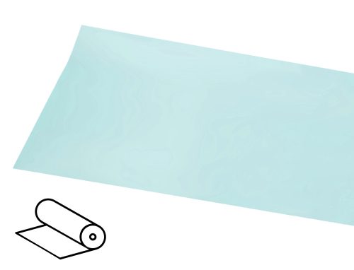 K063141 PLASTIC WRAPPING ROLL, PASTEL LIGHT BLUE