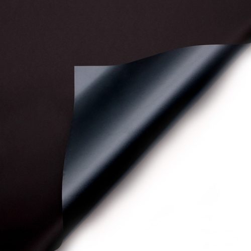 K063150 PLASTIC WRAPPING SHEET, SET OF 20, NACRE BLACK