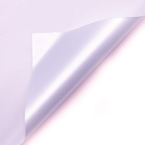 K063160 PLASTIC WRAPPING SHEET, SET OF 20, NACRE LAVENDER