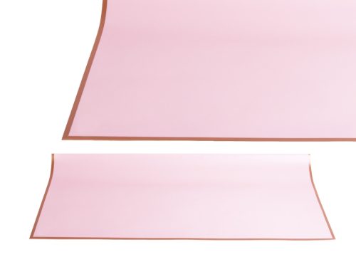 PLASTIC WRAPPING SHEET, SET OF 20, CONTOUR, LIGHT PINK
