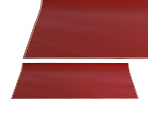 PLASTIC WRAPPING SHEET, SET OF 20, CONTOUR, CLARET