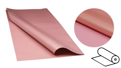 PLASTIC WRAPPING ROLL, 2 SIDED, NACRE BRICK