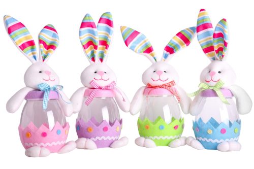 CANDLE HOLDER RABBIT DECORATION