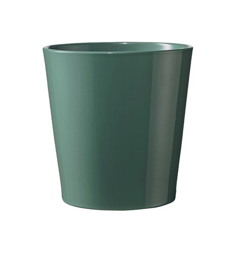 CERAMIC PLANT POT, DALLAS BREEZE, SEA GREEN