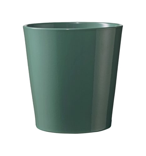 CERAMIC PLANT POT, DALLAS BREEZE, SEA GREEN