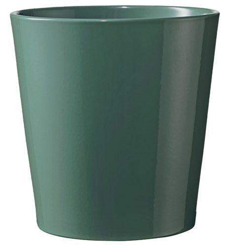 K192725 CERAMIC PLANT POT, DALLAS BREEZE, SEA GREEN