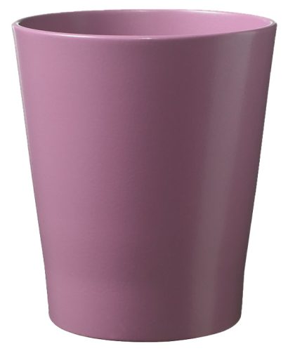 K193765 CERAMIC ORCHID POT, MERINA PRETTY, MATTE FUSCHIA