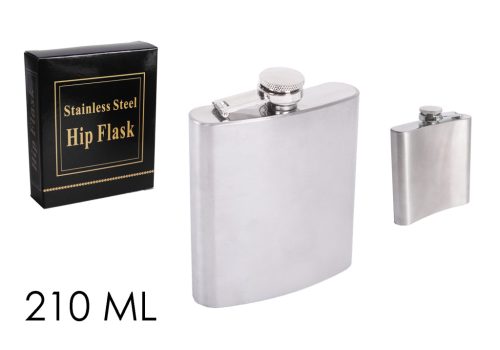 STAINLESS STEEL HIP FLASK
