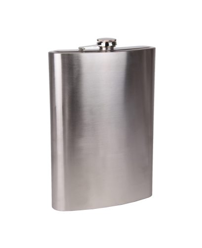 K202339 STAINLESS STEEL HIP FLASK, MATTE FINISH