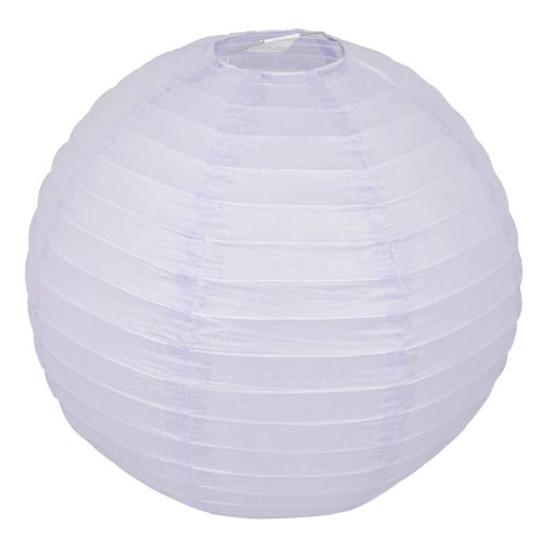 K372090 PAPER LANTERN BALL  SHAPE    VIOLET