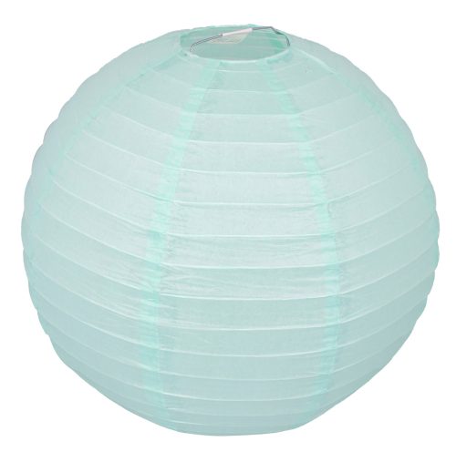 K372121 PAPER LANTERN BALL  SHAPE    LIGHT GREEN