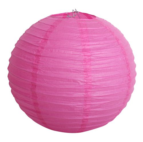 K372163 PAPER LANTERN BALL  SHAPE   PINK