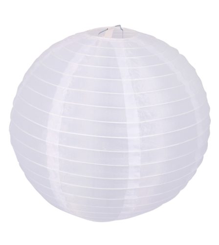 K372255 ORGANZA OUTDOOR LANTERN  WHITE