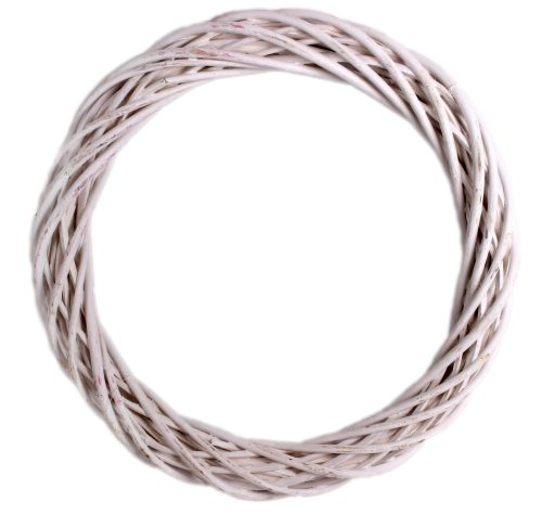 WILLOW WREATH WHITE