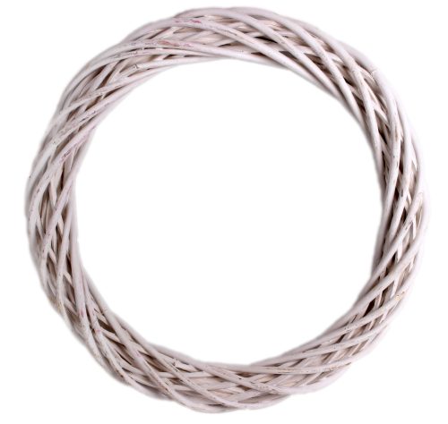 K401288 WILLOW WREATH WHITE