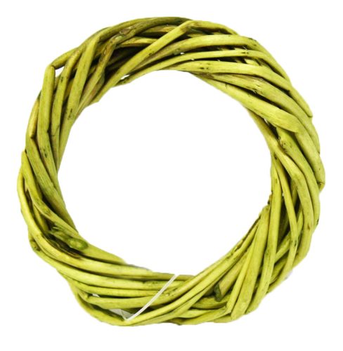 WILLOW WREATH  MOSS GREEN