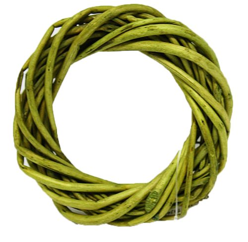 WILLOW WREATH  MOSS GREEN