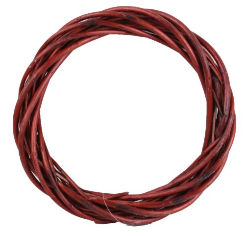 K401811 WILLOW WREATH  BROWN