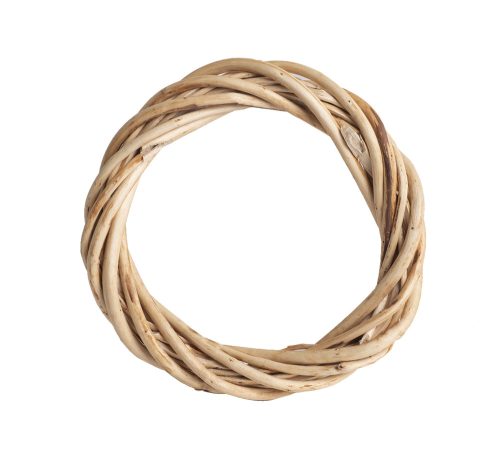 K401813 WILLOW WREATH  NATURAL