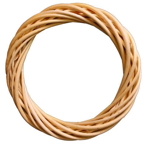 K401814 WILLOW WREATH  NATURAL