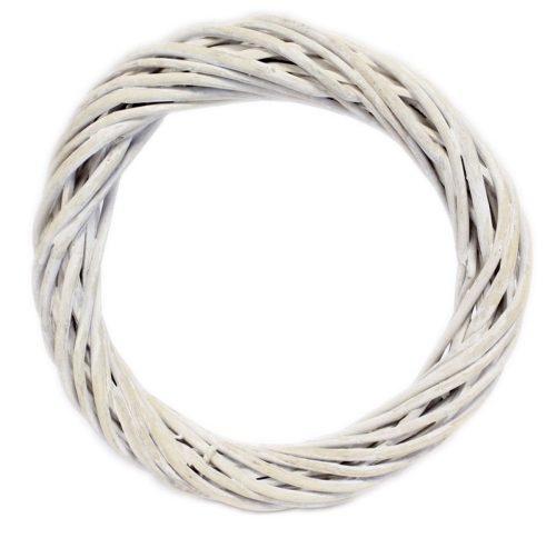 WILLOW WREATH WHITE