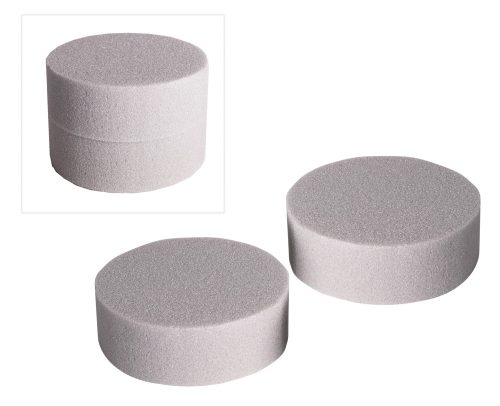 FLORAL FOAM WET DISC  SHAPE SET OF 2