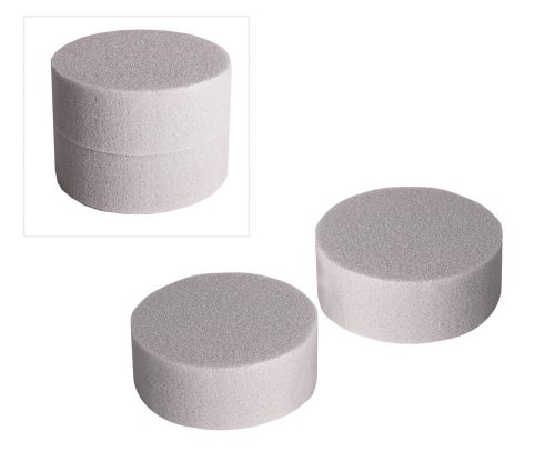 FLORAL FOAM WET DISC  SHAPE SET OF 2