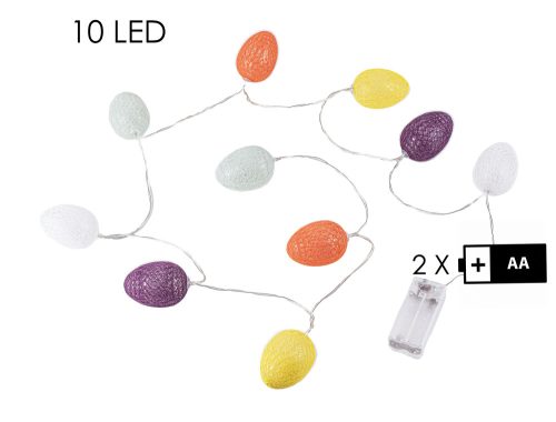 LED TOJÁS SZÍNES 10LED165CM