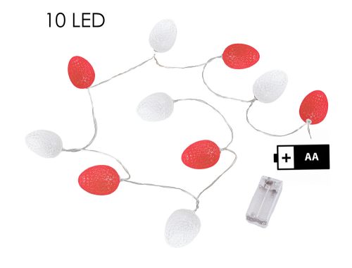 K432469 LED TOJÁS PIR/FEH10LED165CM