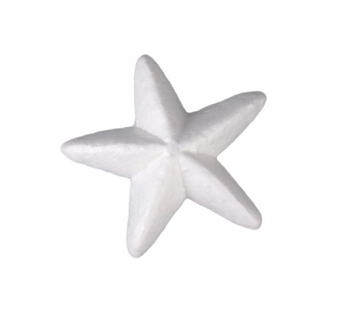 POLYSTYRENE STAR 3D SET OF 25