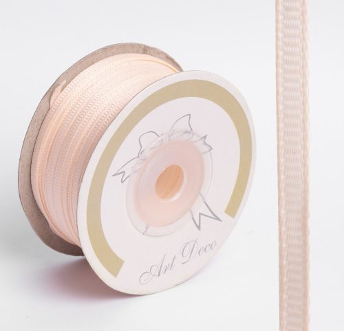 GROSGRAIN RIBBON, LIGHT PEACH