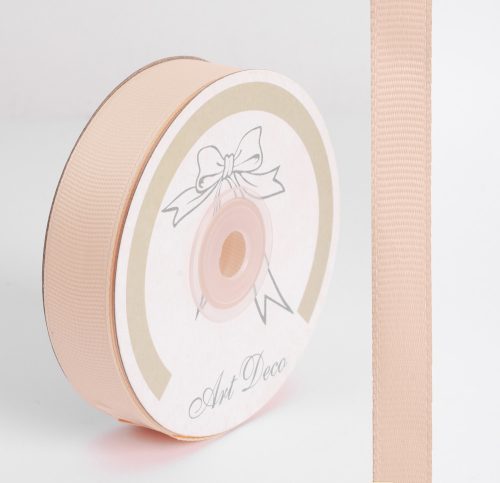 GROSGRAIN RIBBON, LIGHT PEACH