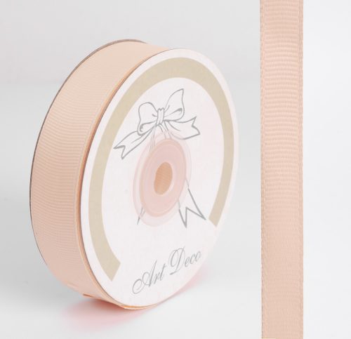 GROSGRAIN RIBBON, LIGHT PEACH